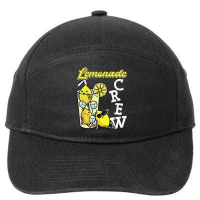 Lemonade Crew Lemonade Squad Lemon 7-Panel Snapback Hat