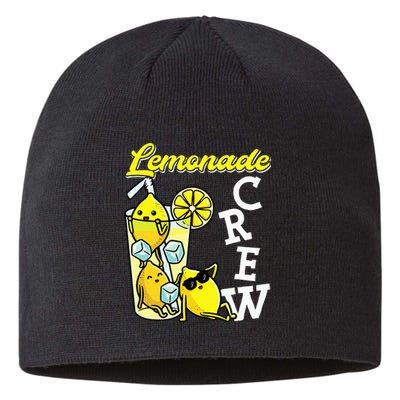 Lemonade Crew Lemonade Squad Lemon Sustainable Beanie