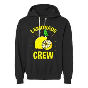 Lemonade Crew Lemon Lover Garment-Dyed Fleece Hoodie