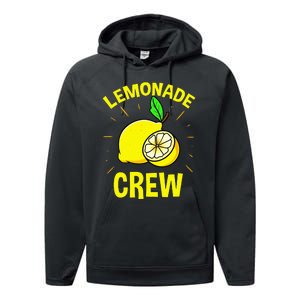 Lemonade Crew Lemon Lover Performance Fleece Hoodie