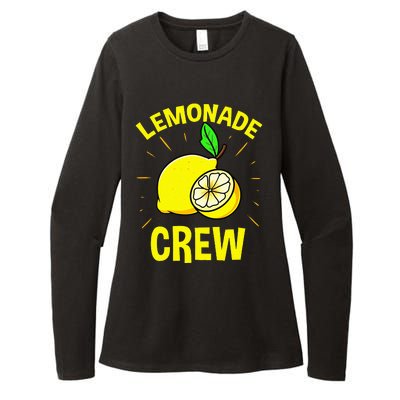 Lemonade Crew Lemon Lover Womens CVC Long Sleeve Shirt