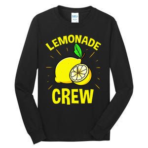 Lemonade Crew Lemon Lover Tall Long Sleeve T-Shirt