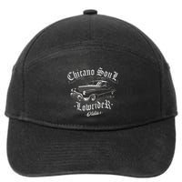 Lowrider Chicano Low Mexican Los Angeles Latina Rider Cholo 7-Panel Snapback Hat