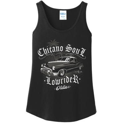 Lowrider Chicano Low Mexican Los Angeles Latina Rider Cholo Ladies Essential Tank