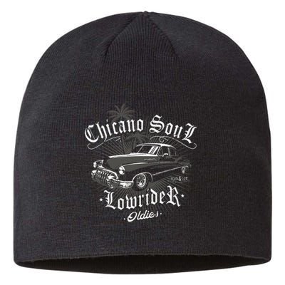 Lowrider Chicano Low Mexican Los Angeles Latina Rider Cholo Sustainable Beanie