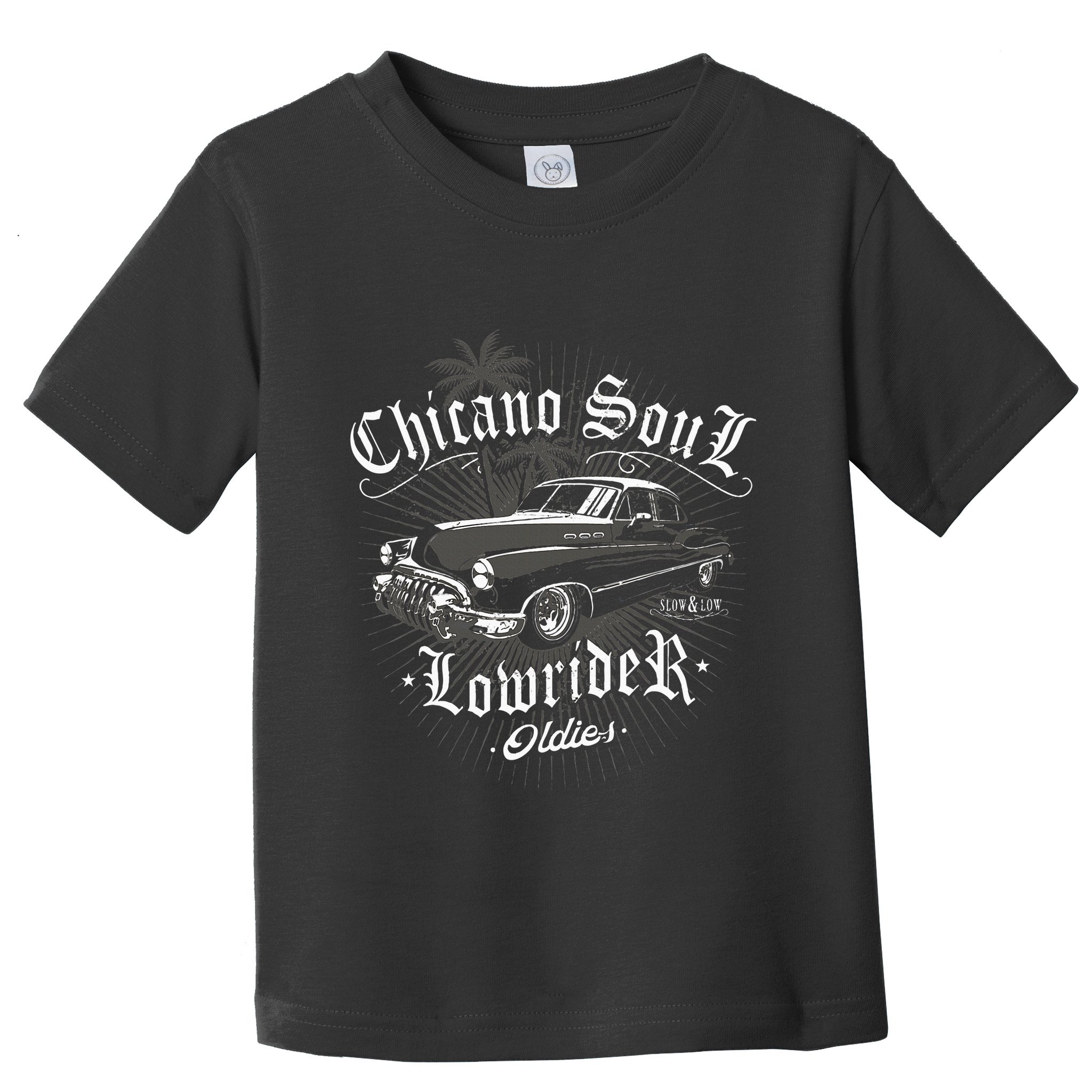 Lowrider Chicano Low Mexican Los Angeles Latina Rider Cholo Toddler T-Shirt