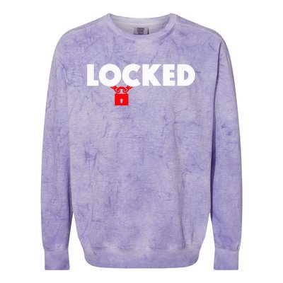 Locked Chastity Colorblast Crewneck Sweatshirt