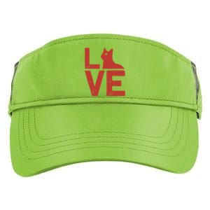 Love Cat Adult Drive Performance Visor