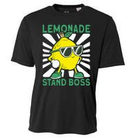 Lemonade Crew Lemonade Stand Boss Cooling Performance Crew T-Shirt