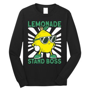 Lemonade Crew Lemonade Stand Boss Long Sleeve Shirt