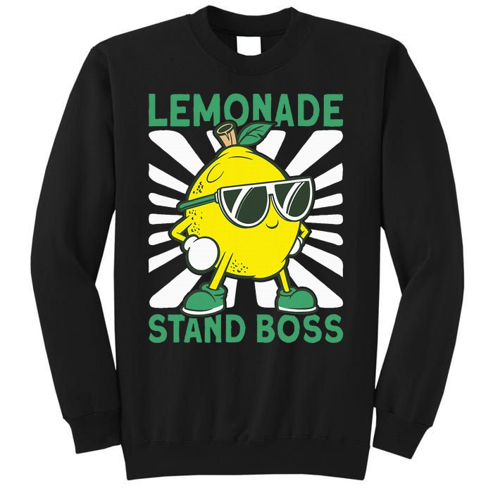 Lemonade Crew Lemonade Stand Boss Sweatshirt