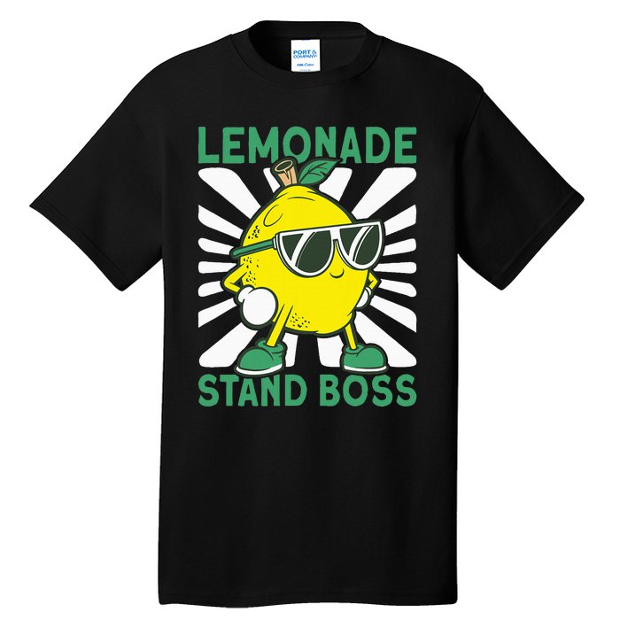 Lemonade Crew Lemonade Stand Boss Tall T-Shirt