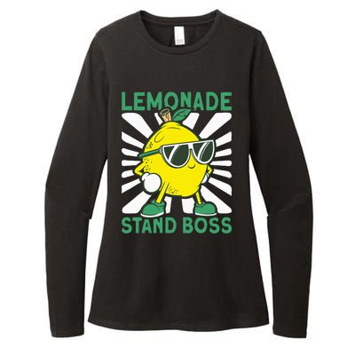 Lemonade Crew Lemonade Stand Boss Womens CVC Long Sleeve Shirt