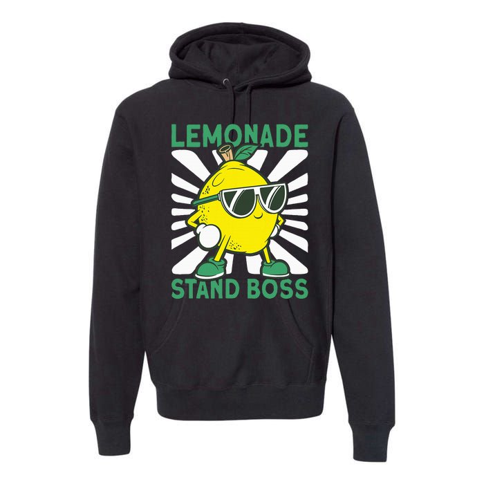 Lemonade Crew Lemonade Stand Boss Premium Hoodie