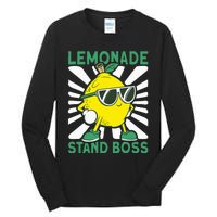 Lemonade Crew Lemonade Stand Boss Tall Long Sleeve T-Shirt