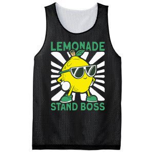 Lemonade Crew Lemonade Stand Boss Mesh Reversible Basketball Jersey Tank