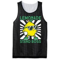 Lemonade Crew Lemonade Stand Boss Mesh Reversible Basketball Jersey Tank