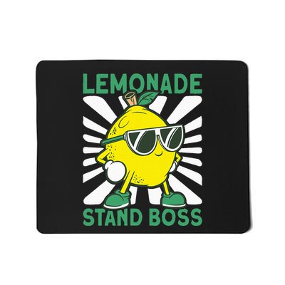 Lemonade Crew Lemonade Stand Boss Mousepad