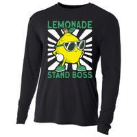 Lemonade Crew Lemonade Stand Boss Cooling Performance Long Sleeve Crew