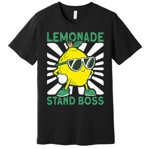 Lemonade Crew Lemonade Stand Boss Premium T-Shirt