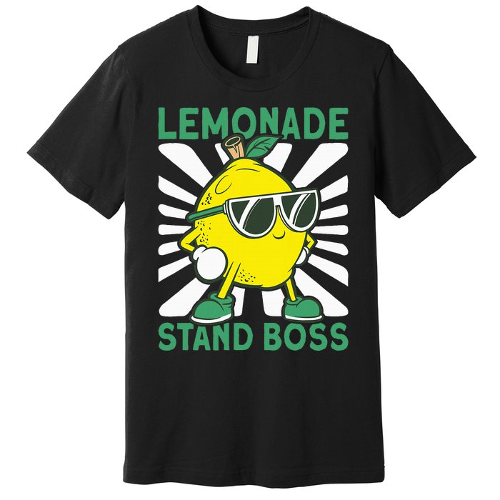 Lemonade Crew Lemonade Stand Boss Premium T-Shirt