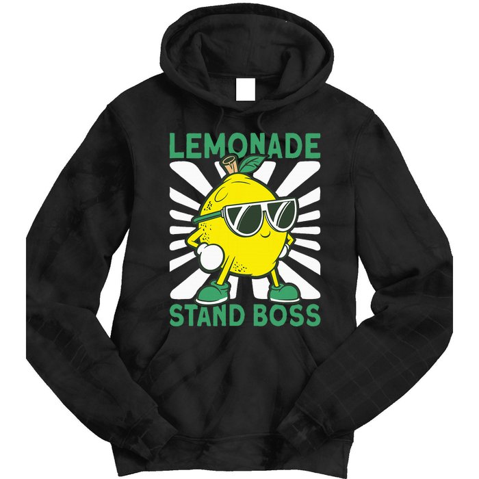 Lemonade Crew Lemonade Stand Boss Tie Dye Hoodie