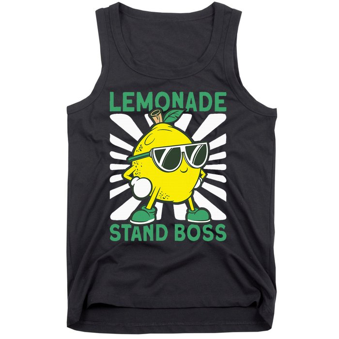 Lemonade Crew Lemonade Stand Boss Tank Top