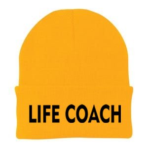 Life Coach Knit Cap Winter Beanie