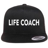 Life Coach Flat Bill Trucker Hat