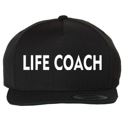 Life Coach Wool Snapback Cap