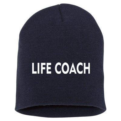 Life Coach Short Acrylic Beanie