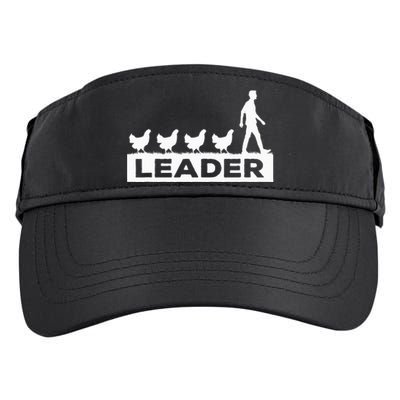 Leader Chicken Leading Chicken Owner Chicken Leadership Adult Drive Performance Visor