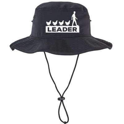 Leader Chicken Leading Chicken Owner Chicken Leadership Legacy Cool Fit Booney Bucket Hat