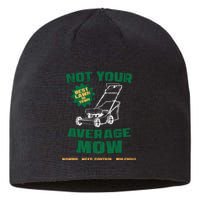 Lawn Care Landscaping Lawn Mower Funny Halloween Sustainable Beanie