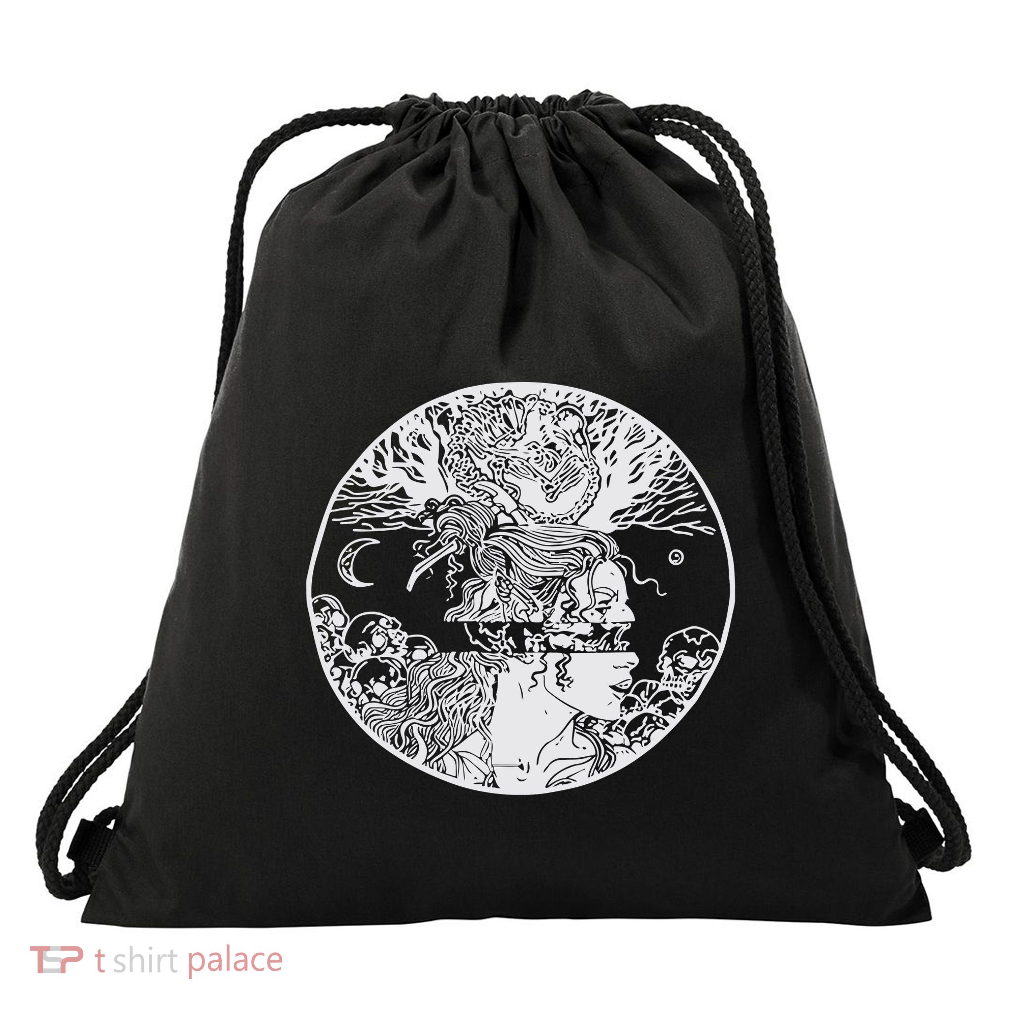Laudna Character Drawstring Bag