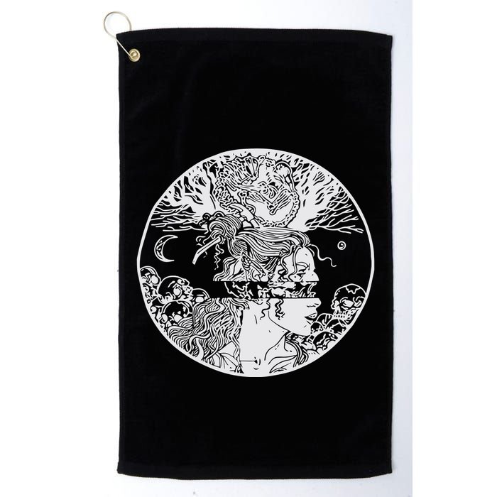 Laudna Character Golf Towel