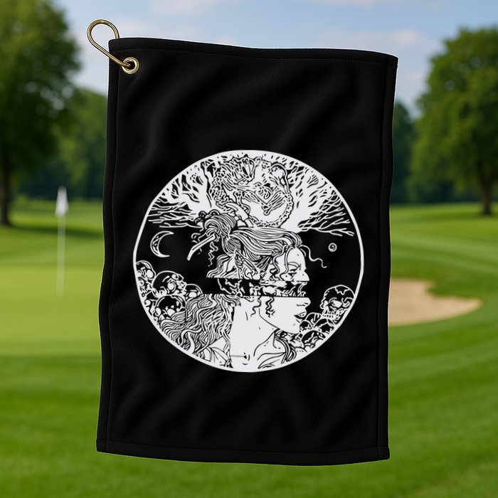 Laudna Character Golf Towel