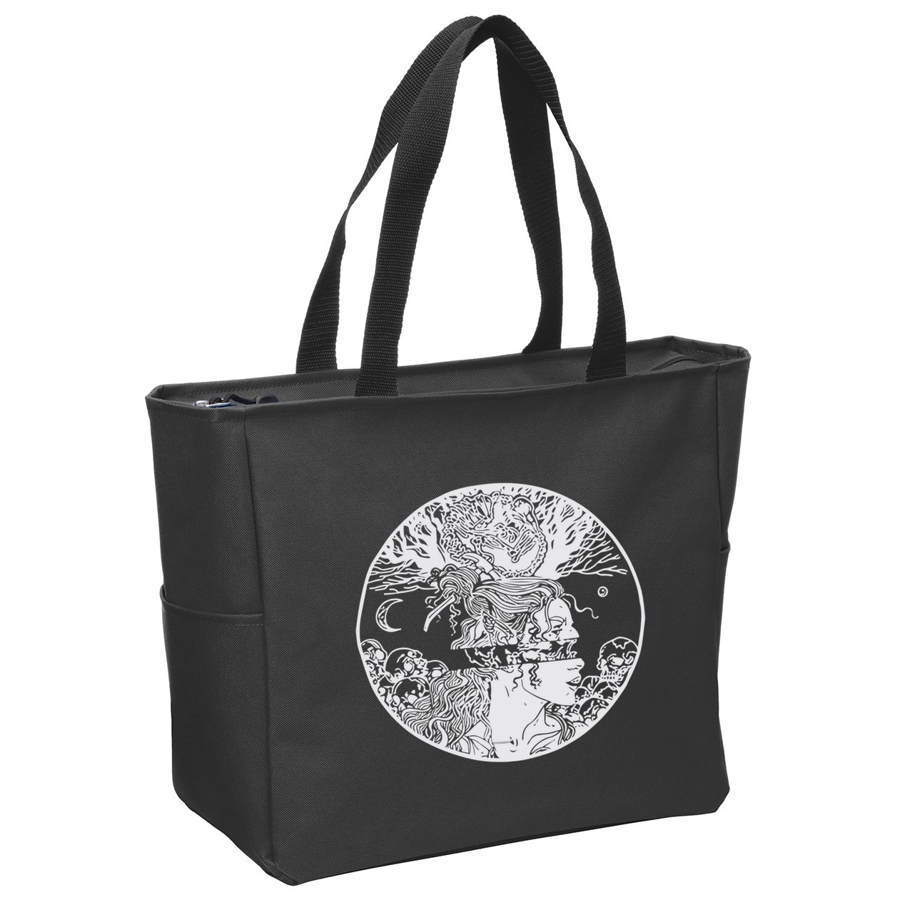 Laudna Character Zip Tote Bag