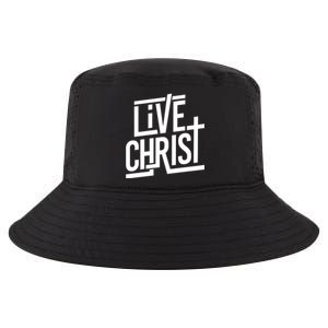 Live Christ Cool Comfort Performance Bucket Hat