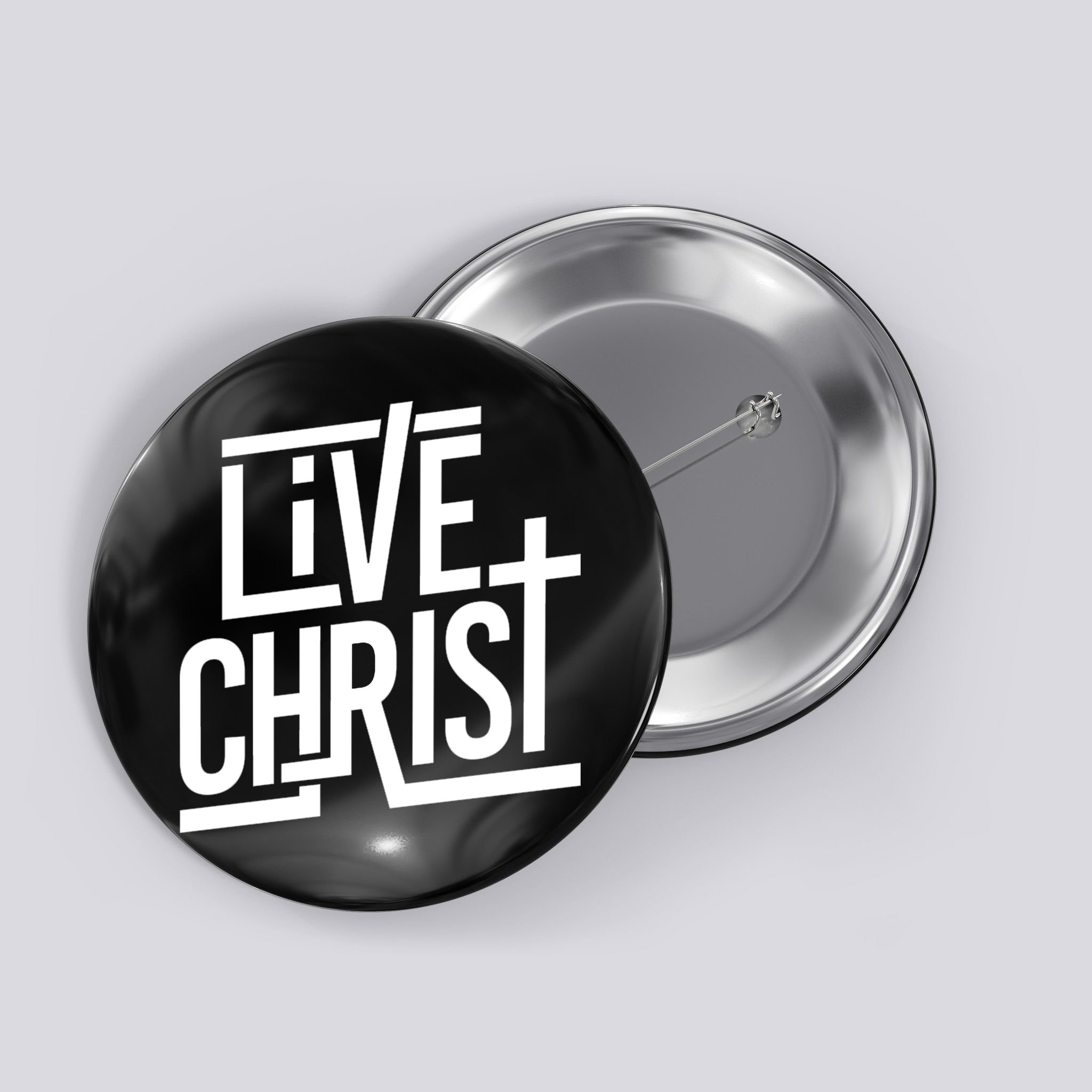 Live Christ Button