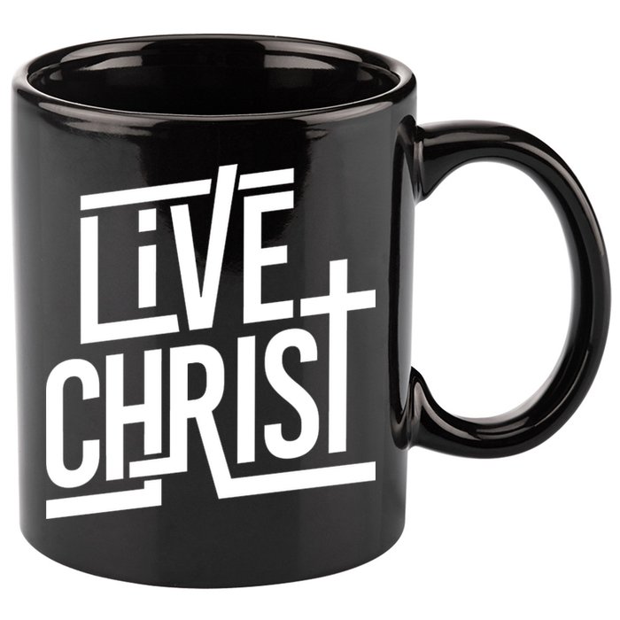 Live Christ 11oz C Handle Ceramic Mug