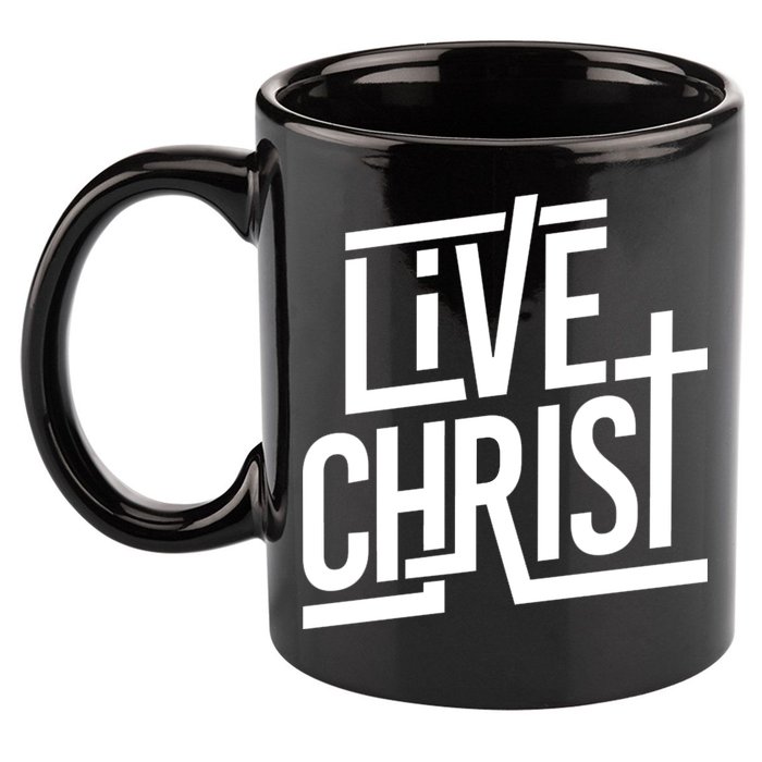 Live Christ 11oz C Handle Ceramic Mug