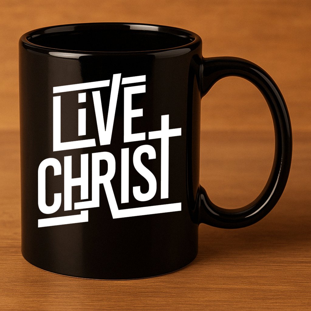 Live Christ 11oz C Handle Ceramic Mug