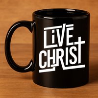 Live Christ 11oz C Handle Ceramic Mug