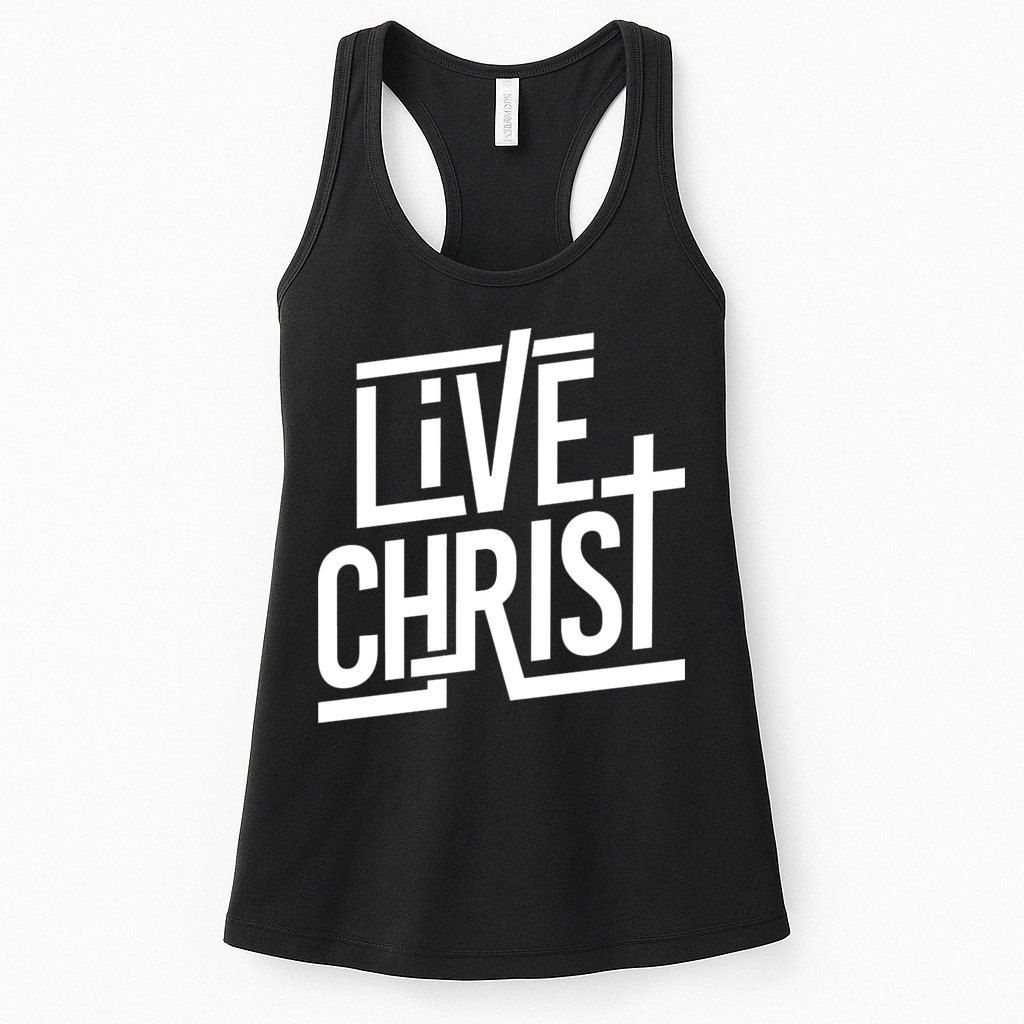 Live Christ Womens Tank Top