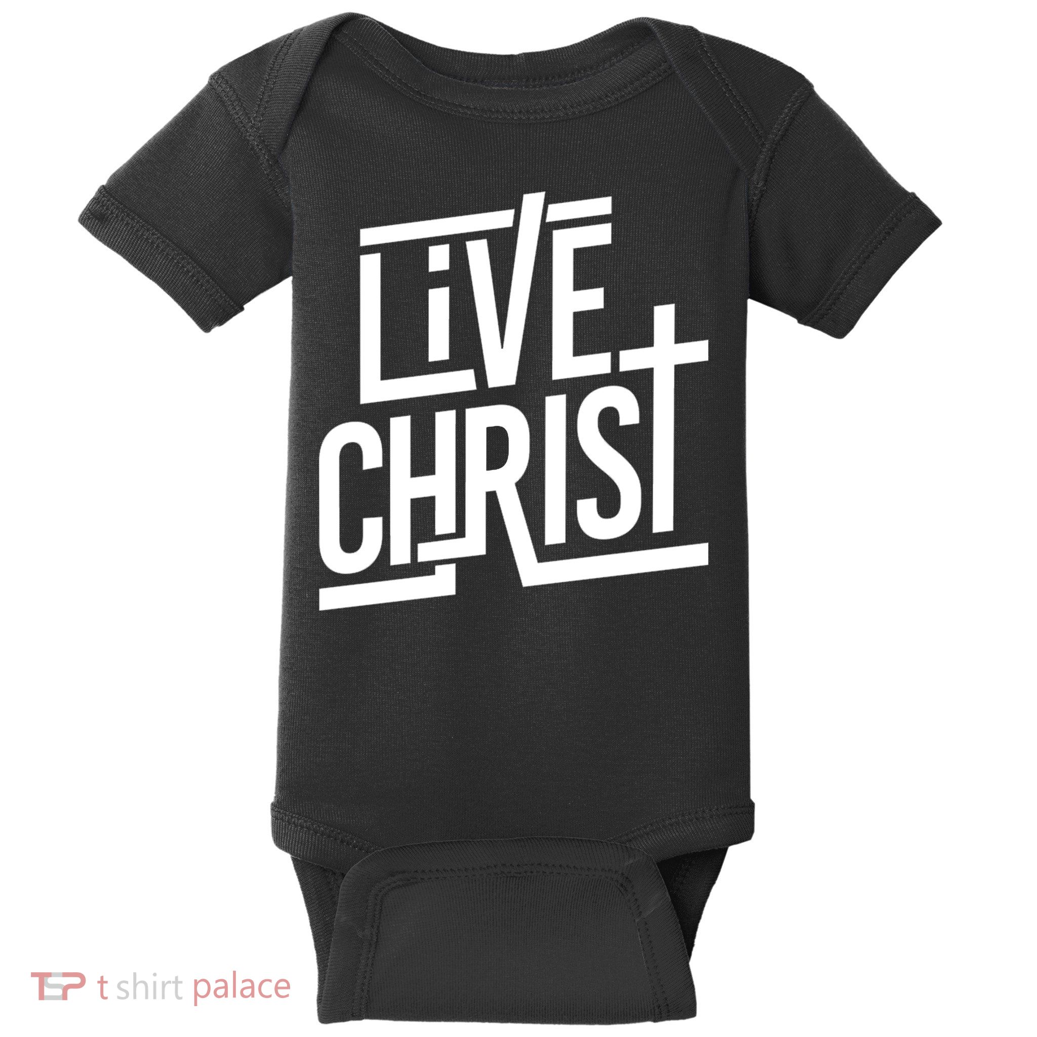 Live Christ Baby Bodysuit