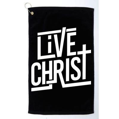Live Christ Golf Towel