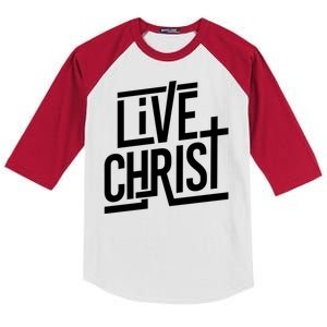 Live Christ Kids Colorblock Raglan Jersey