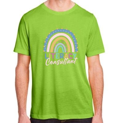 Literacy Consultant Literacy Teacher Adult ChromaSoft Performance T-Shirt