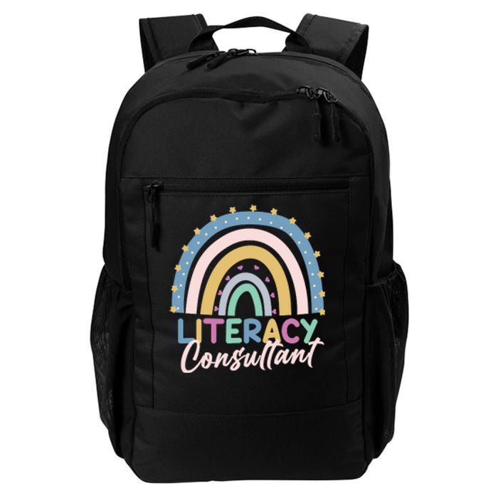 Literacy Consultant Literacy Teacher Daily Commute Backpack